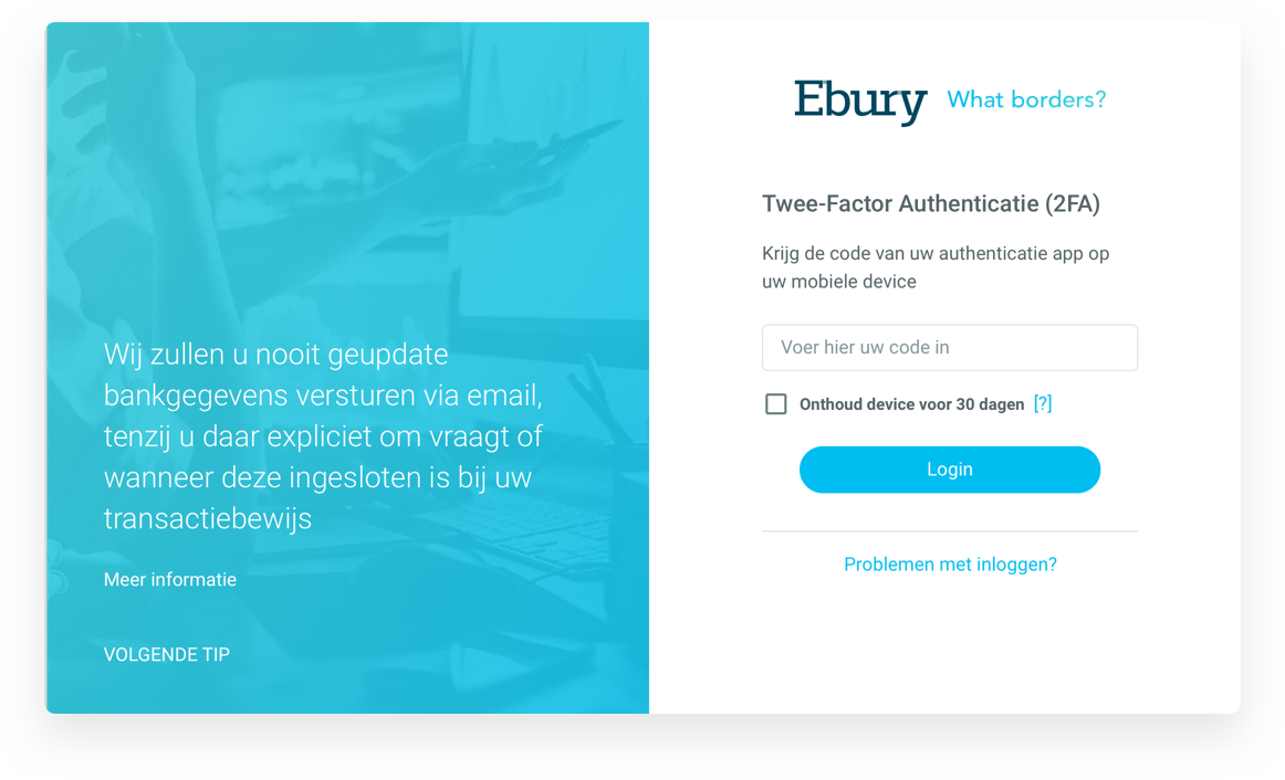 Ebury Online - Secure